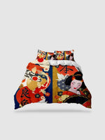 Parure de lit motif japonais 200x230 - Motif 10
