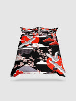 Parure de lit motif japonais 140x200 - Motif 16