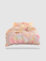 parure de lit peluche 220x240 - Motif 1