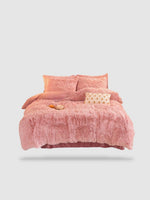 parure de lit peluche 220x240 - Motif 12
