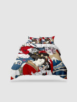 Parure de lit motif japonais 135x200 - Motif 4