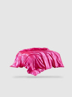 housse de couette satin de coton 220x220 - Rose bonbon